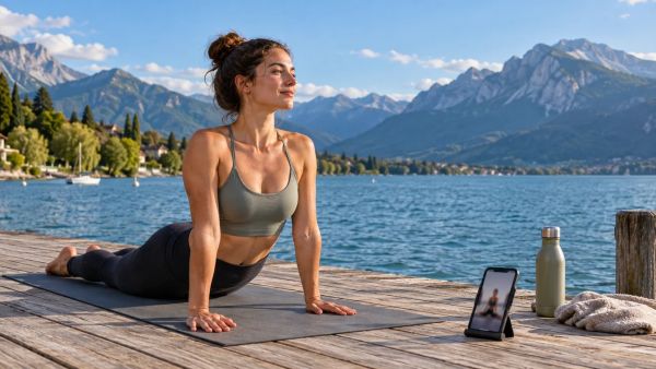 Choisir une application yoga en français pour progresser facilement